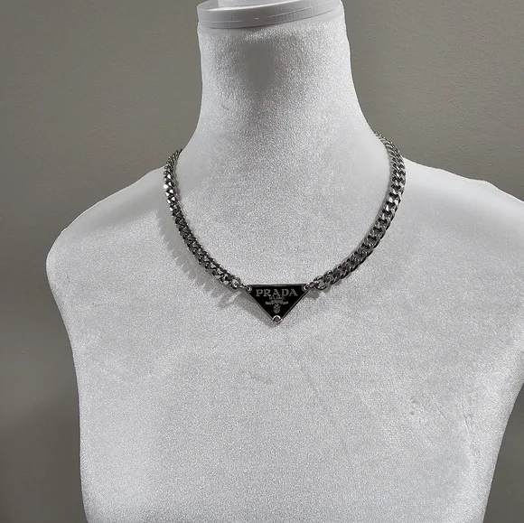 PRADA Tag Necklace - Picture 5 of 8